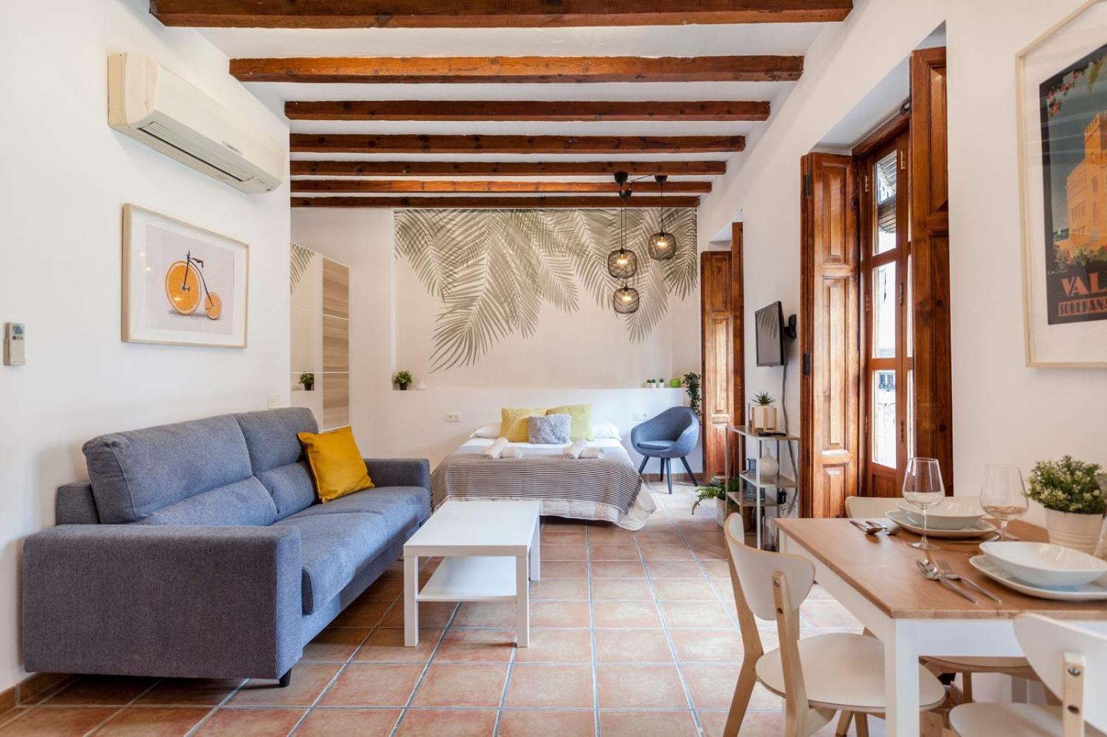Sunny Modern Flat By Mercado Central Valencia Exterior photo