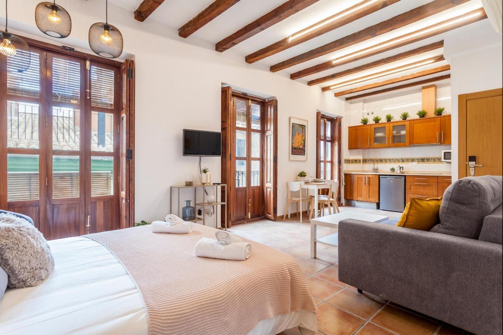Sunny Modern Flat By Mercado Central Valencia Exterior photo